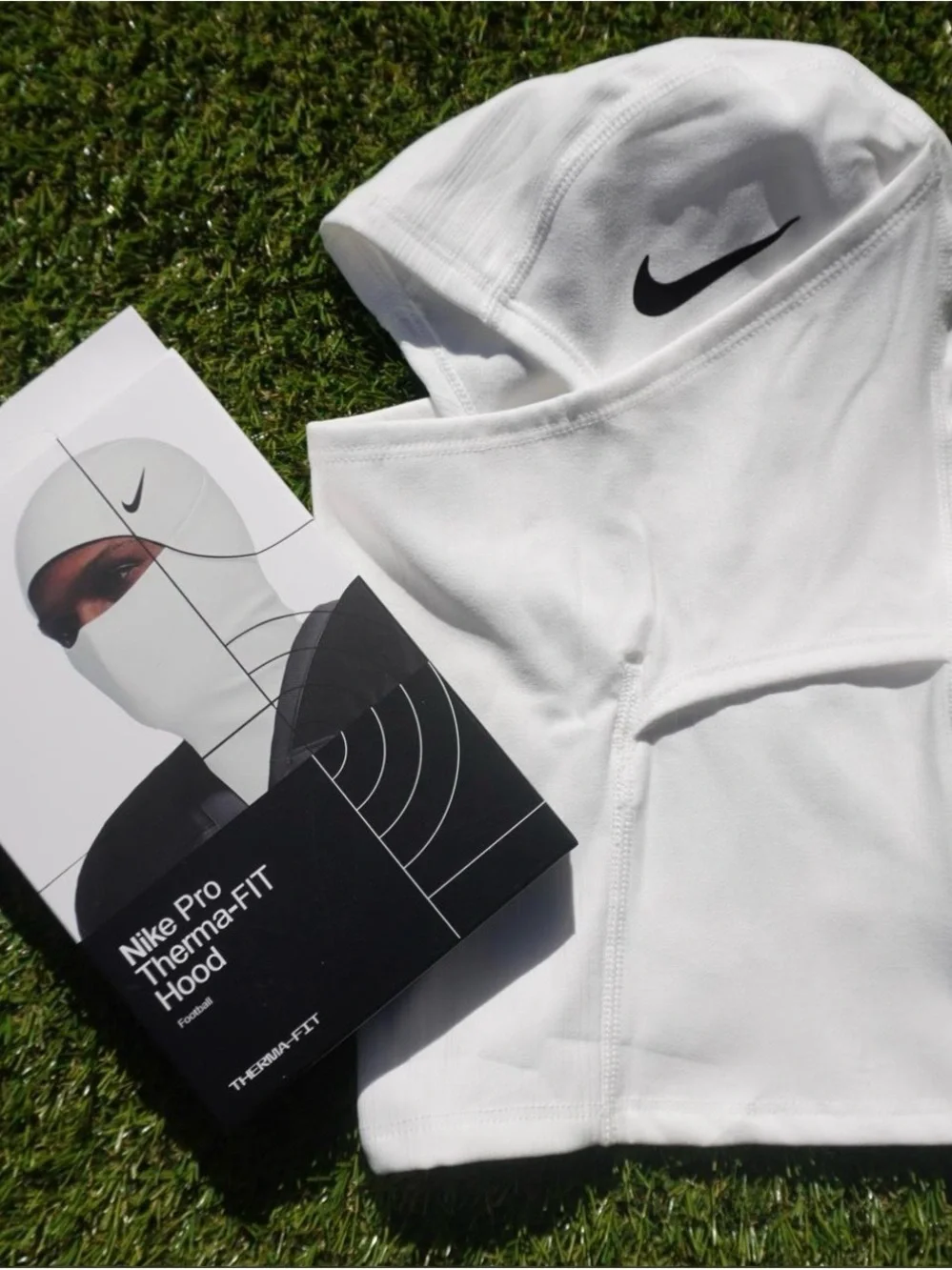 Nike White Pro Therma-FIT Hood
